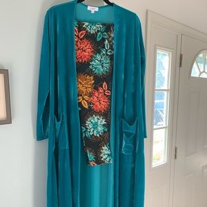 LuLaRoe Velvet Sarah Cardigan